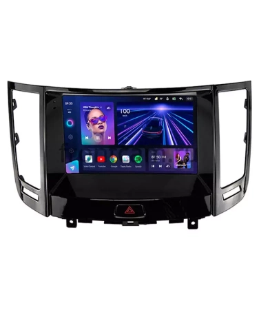 Штатное головное устройство Teyes CC3 4/32 9 дюймов RM-9-1389 для Infiniti FX50 (S51), FX37 (S51), FX35 (S51), FX30d (S51) 2008-2013 (для авто без кругового обзора) на Android 10 (4G-SIM, DSP, QLed)
