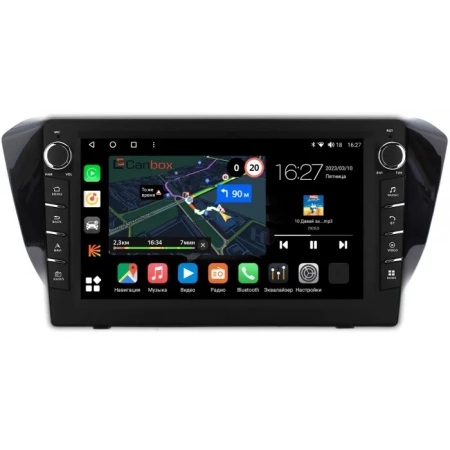 Штатная магнитола Skoda Superb 3 2015-2024 Canbox M-Line 7835-1049 на Android 10 (4G-SIM, 2/32, DSP, QLed) С крутилками