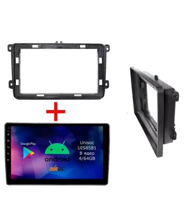 Airoc RM-3701 штатная магнитола для Volkswagen на Android 12 с 4GB, DSP, 4G