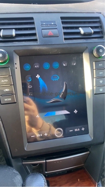 Штатное головное устройство Toyota Camry XV40 2006-2011 Canbox PRO-Line (Tesla style) 9.7 дюймов 12/256 7884-1312-67 на Android 13 (4G-SIM, DSP, QLed)