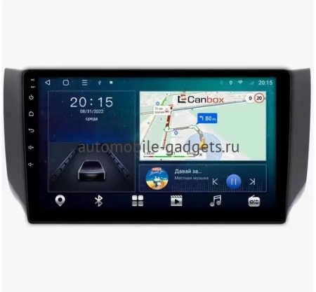 Штатная магнитола Canbox L-Line 4170-1046 для Nissan Sentra 7 (B17), Tiida 2 2012-2019 (для авто с Navi) на Android 10 (4G-SIM, 2/32, TS18, DSP, QLed)