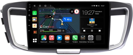 Honda Accord 9 2012-2019 Canbox M-Line 4543-10-1156 на Android 10 (4G-SIM, 2/32, DSP, QLed)