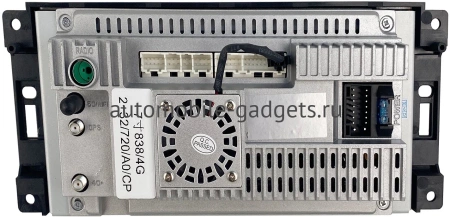 Штатная магнитола Jeep Commander, Compass, Grand Cherokee, Liberty, Wrangler Canbox M-Line 7705 4/64 на Android 10 (4G-SIM, DSP, IPS)