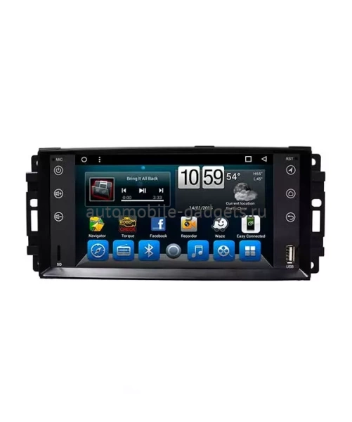 CarМedia KP-7145-S10 штатная магнитола для Jeep, Dodge, Chrysler - 2006-2015 на Android 10 с 4GB, DSP, 4G