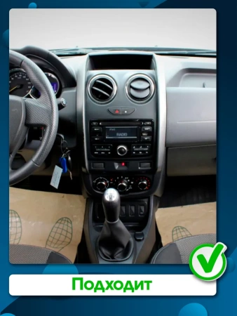 Штатная магнитола Canbox EVO 5810-9-0284 для Lada Largus 2021-2025 (матовая) на Android 14 (4G-SIM, 4/64, DSP, QLed, AI, 360)