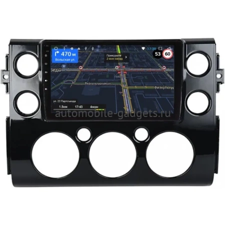 Toyota FJ Cruiser 2006-2022 (черная, глянцевая) OEM RK9-188 на Android 10 (CarPlay, AHD, 1/32)
