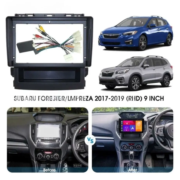 Carmedia SF-9148-N штатная магнитола для Subaru Forester 5, Impreza 5, XV 2, Crosstrek 2 2017+ на Android 12 c 4GB, DSP, 4G