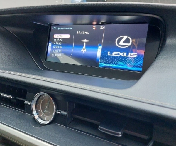 Radiola RDL-LEX-ES монитор 10,25 " для Lexus ES (2012-2018) (монохром) на на Android 13, 8/128GB, CarPlay, 4G SIM