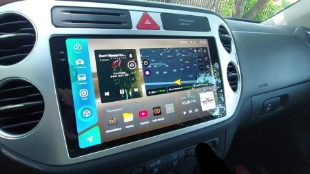 FarCar S500 2K BM489M штатная магнитола для Volkswagen Tiguan 2011-2016 на Android 14 c 4GB, DSP, 4G