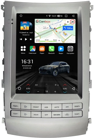 Hyundai ix55, Veracruz 2006-2015 Canbox (Tesla style) 9.7 дюймов 2/32 GT096-1312-133 на Android 10 (QLed, DSP, CarPlay)