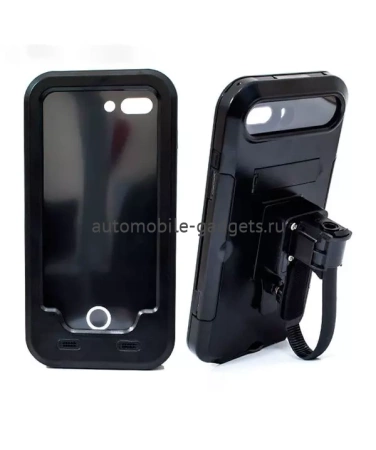 Водонепроницаемый чехол/ держатель для iPhone 7 Plus/ 8 Plus на велосипед и мотоцикл DRC7+IPHONE (черный)