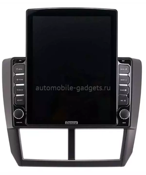 Carmedia OL-9512-12-D ("Тесла-стиль") магнитола для Subaru Forester, Impreza III, XV (2008-2013) на Android 10 с 4GB  и DSP