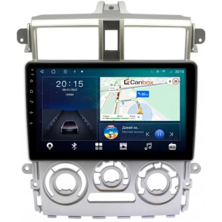 Mitsubishi Colt 6 2002-2012 (Тип 2, правый руль, серая) Canbox L-Line 4169-9386 на Android 10 (4G-SIM, 2/32, TS18, DSP, QLed)