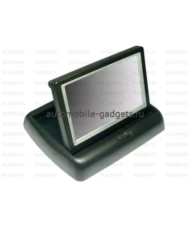 Pleervox PLV-MON-SPR43 универсальный складной монитор для камеры на торпедо автомобиля