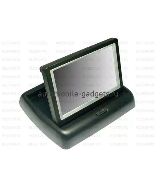 Pleervox PLV-MON-SPR43 универсальный складной монитор для камеры на торпедо автомобиля