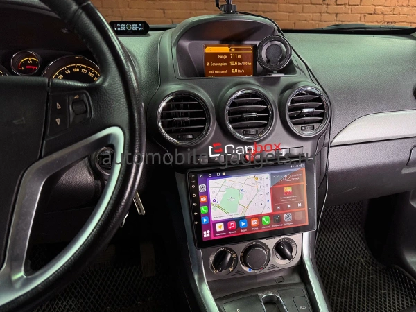 FarCar S500 TM019M (вниз, черная) штатная магнитола для Opel на Android 14 c 2Gb, DSP, 4G