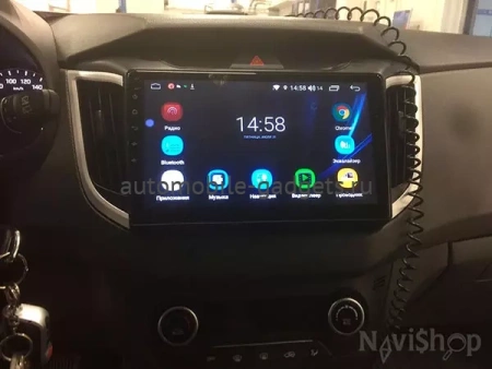 NaviPilot DROID10 ULTRA MAX 360 10" штатная магнитола для Hyundai Creta 2016-2021 на Android 10 с 8Gb, DSP, 4G