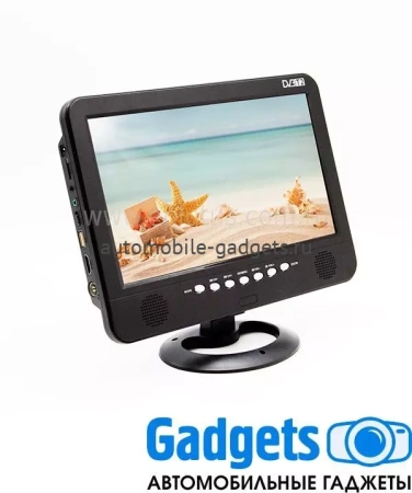 Автомобильный портативный телевизор Eplutus LS-107T с DVB-T2 10"