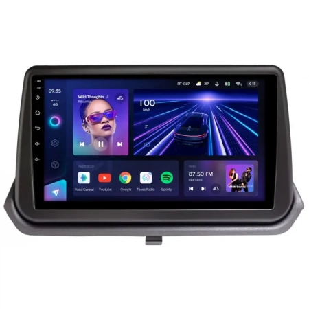 Штатное головное устройство Teyes CC3 4/32 9 дюймов RM-9-2614 для Mitsubishi Pajero iO, Pajero Pinin 1998-2007 (взамен верхнего козырька) на Android 10 (4G-SIM, DSP, QLed)