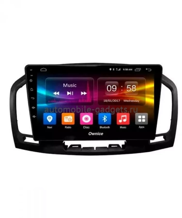 Carmedia OL-9267-N Штатная магнитола для Buick Regal, Opel Insignia 2008-2013 на Android 12 c 4GB, DSP, 4G