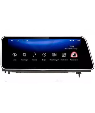Carmedia BNR-16RXQ монитор 12.3" для Lexus RX 2015-2019 (шайба) на Android 10 с 8GB, 4G