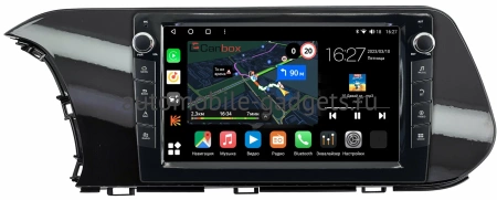 Hyundai i20 3 2020-2024 (глянцевая) Canbox M-Line 7825-10-0250 на Android 10 (4G-SIM, 2/32, DSP, QLed) С крутилками