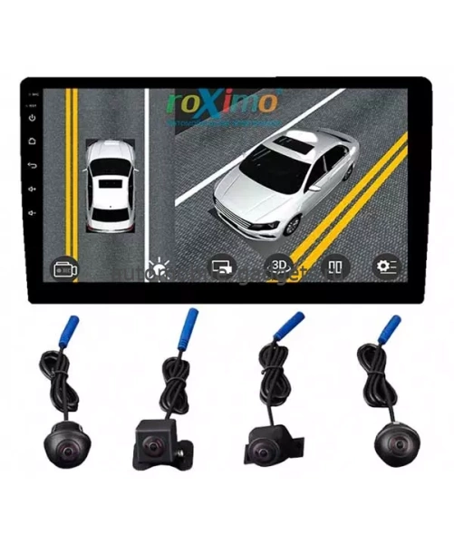 Комплект AHD камер 4шт. 360-3D для Roximo серии 4G