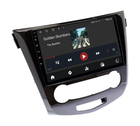 Штатная магнитола Nissan Qashqai, X-Trail 2014+ Wide Media MT1175QT-2/32 (в ком-ции с кондиционером)