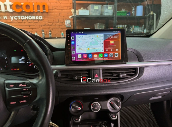Штатная магнитола Canbox Logic-i3 2K 5733-9-067 для Kia Picanto 3, Morning 3 2017-2023 на Android 11 (4G-SIM, 6/128, DSP, 360, QLed)