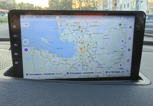 Штатная магнитола Volvo S80 2, XC70 2 2007-2010 (для Dynaudio) Canbox RS9-014 1.5/32 Android 10 (IPS, DSP, CarPlay)
