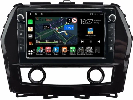 Штатная магнитола Canbox M-Line 7825-10-0059 для Nissan Maxima 8 (A36) 2015-2024 (глянцевая) на Android 10 (4G-SIM, 2/32, DSP, QLed) С крутилками