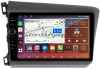 Штатная магнитола Honda Civic 9 4D 2011-2015 (левый руль, седан) Canbox H-Line 7842-9166 на Android 10 (4G-SIM, 4/32, DSP, QLed)