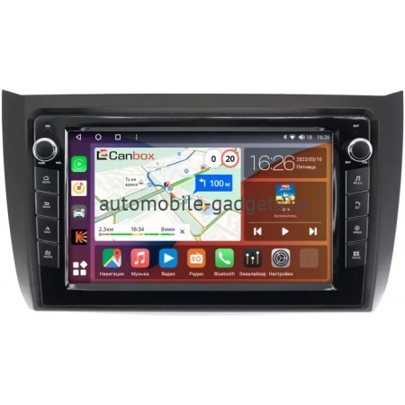 Lifan Solano 2 2016-2022 Canbox H-Line 7826-10-1697 на Android 10 (4G-SIM, 4/32, DSP, QLed) С крутилками