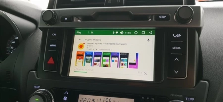 Навигационный блок Radiola RDL-01 для Toyota Prado 150 2013-2017 на Android 12 с 8GB