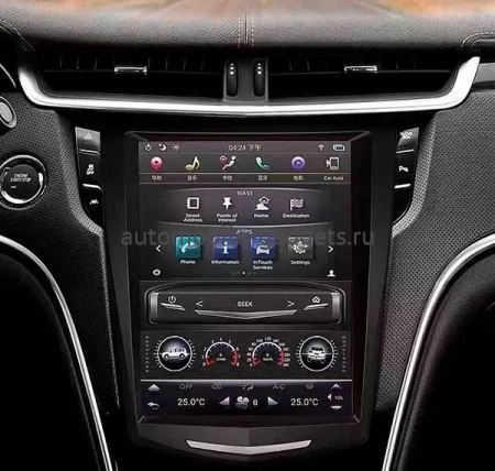 Carmedia NH-1006 ("Тесла-стиль") Cadillac Escalade 2014+ на Android 9.0 с 4GB