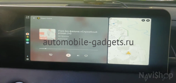 Активация навигации в Jetour X70 Plus Comfort / Luxury 2020+, Яндекс Навигатор через CarbitLink, EasyConnection, CarPlay и Android Auto — NaviPilot Link