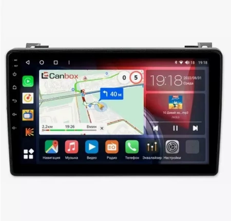 Штатная магнитола Canbox H-Line 3792-9-1940 для Saab 9-3 2007-2014 на Android 10 (4G-SIM, 4/64, DSP, QLed)