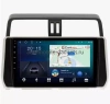 Штатная магнитола Toyota Land Cruiser Prado 150 2017-2024 (серебряная) Canbox L-Line 4170-1038 на Android 10 (4G-SIM, 2/32, TS18, DSP, QLed) (для авто без 4 камер)