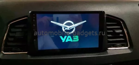 NaviPilot DROID10M 9" штатная магнитола для UAZ Patriot, Профи 2017+ на Android 10 с 4Gb, DSP, 4G