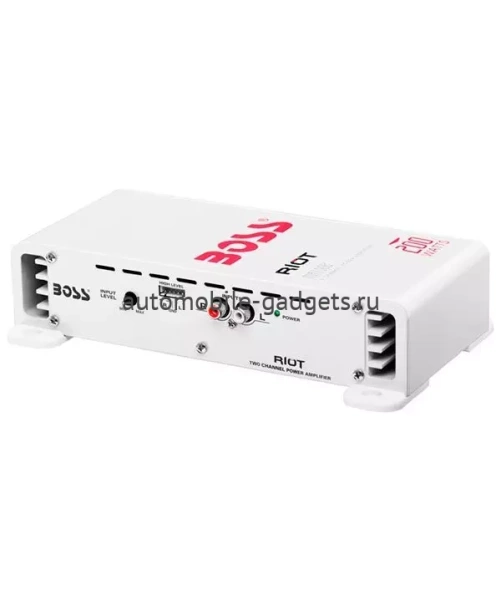 Влагозащищённый усилитель Boss Audio Marine MR1002 (2x200 Вт., класс A/B)