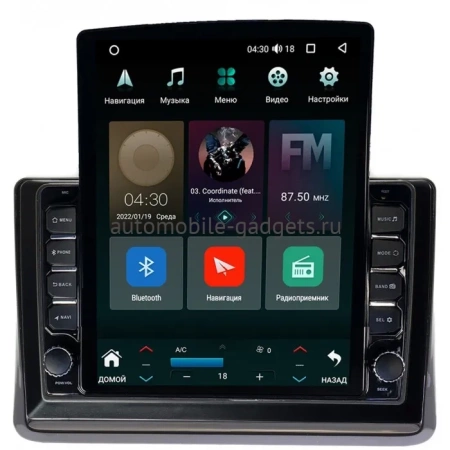 Штатная магнитола Toyota Esquire, Noah 3 (R80), Voxy 3 (R80) 2014-2022 Canbox M-Line 5610-10-197 на Android 10 (4G-SIM, 2/32, DSP, QLed, Tesla)