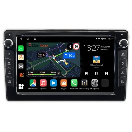 Штатная магнитола Suzuki Alto 2009-2014 Canbox M-Line 7821-9-689 на Android 10 (4G-SIM, 2/32, DSP, IPS) С крутилками