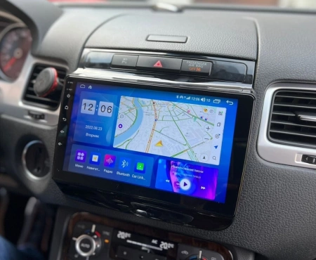 Штатная магнитола Canbox EVO 5810-9476 для Volkswagen Touareg 2 2010-2018 на Android 14 (4G-SIM, 4/64, DSP, QLed, AI, 360)