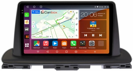 Kia Cerato 4, Forte 3 2018-2024 Canbox H-Line 2K 4180-9-976 на Android 10 (4G-SIM, 4/32, DSP, QLed)