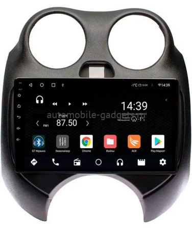 NaviPilot DROID10M штатная магнитола для Nissan March, Micra (K13) 2010-2013 на Android 10 с 4Gb, DSP, 4G