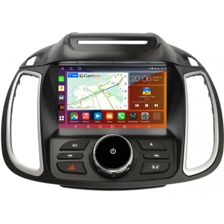 Ford C-Max 2, Escape 3, Kuga 2 2012-2019 (для авто без камеры) Canbox H-Line 2K 4186-9-5858 на Android 10 (4G-SIM, 8/256, DSP, QLed)