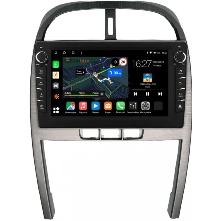 Chery Tiggo (T11) 2011-2016 Canbox M-Line 7835-10-6460 на Android 10 (4G-SIM, 2/32, DSP, QLed) С крутилками