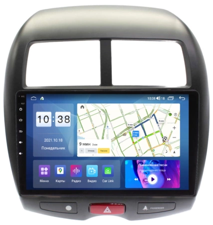 Parafar PF026FHD штатная магнитола для Mitsubishi ASX (2010-2016), Peugeot 4008, Citroen C4 Aircross на Android 13 с 2GB, DSP, 4G