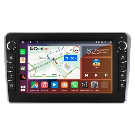 Audi A3 (8P) 2003-2013 Canbox H-Line 7832-9253 на Android 10 (4G-SIM, 4/32, DSP, IPS) С крутилками