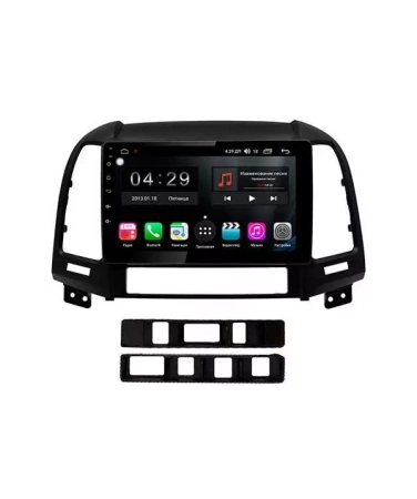NaviPilot DROID10L штатная магнитола для Hyundai Santa Fe (2006-2012) на Android 10 с 2GB, DSP, 4G